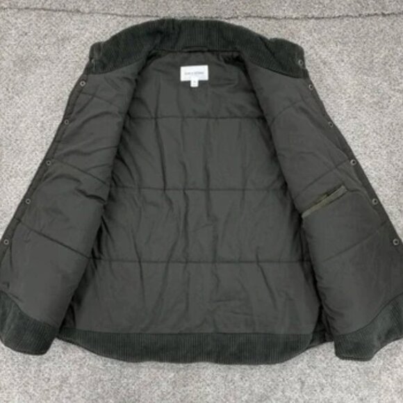 Sun Stone Daniel Corduroy Vest Jacket Mens 2XL Hunter Basil Green Patchwork NWT - Picture 6 of 13